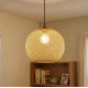 Straw Chandelier Small